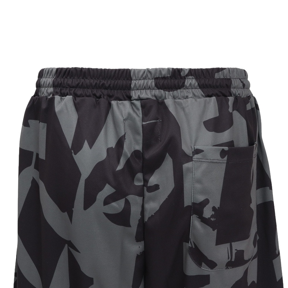 アクター（AKTR）（メンズ）バスケットボールウェア CUT-UP CAMO 6.5インチ ショーツ 125-026002 BK