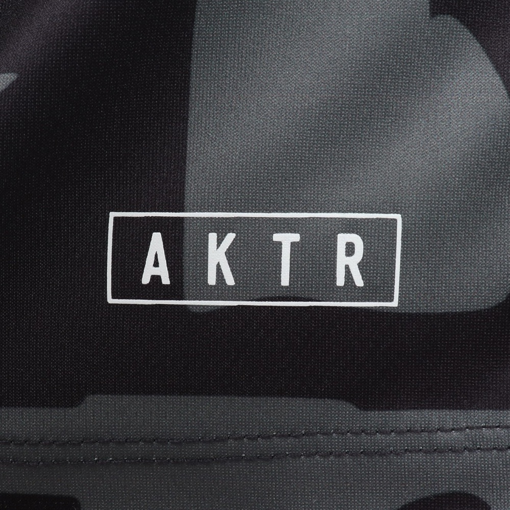 アクター（AKTR）（メンズ）バスケットボールウェア CUT-UP CAMO 6.5インチ ショーツ 125-026002 BK