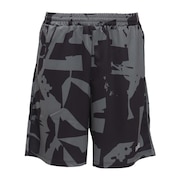 (メンズ)バスケットボールウェア CUT-UP CAMO 6.5インチ ショーツ 125-026002 BK