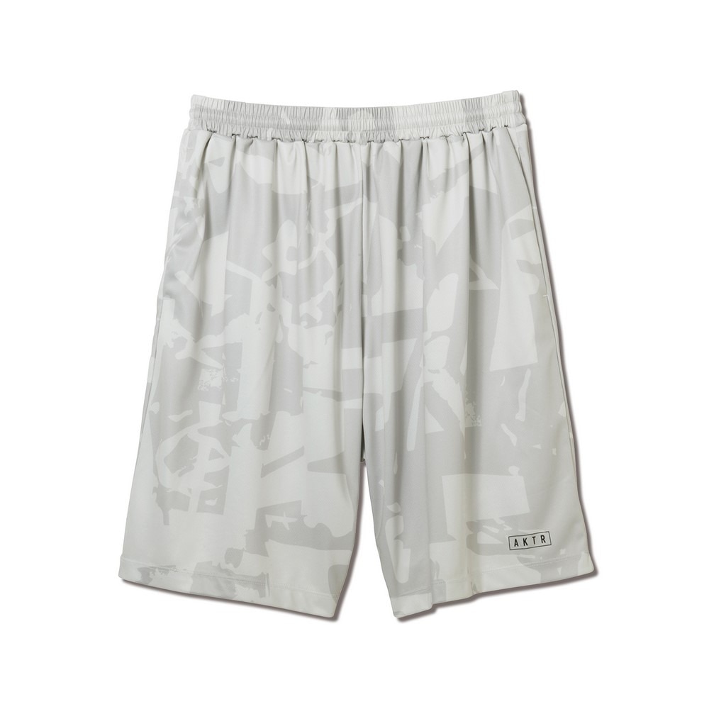 アクター（AKTR）（メンズ、レディース）バスケットボールウェア CUT-UP CAMO ショーツ 125-026002 GY