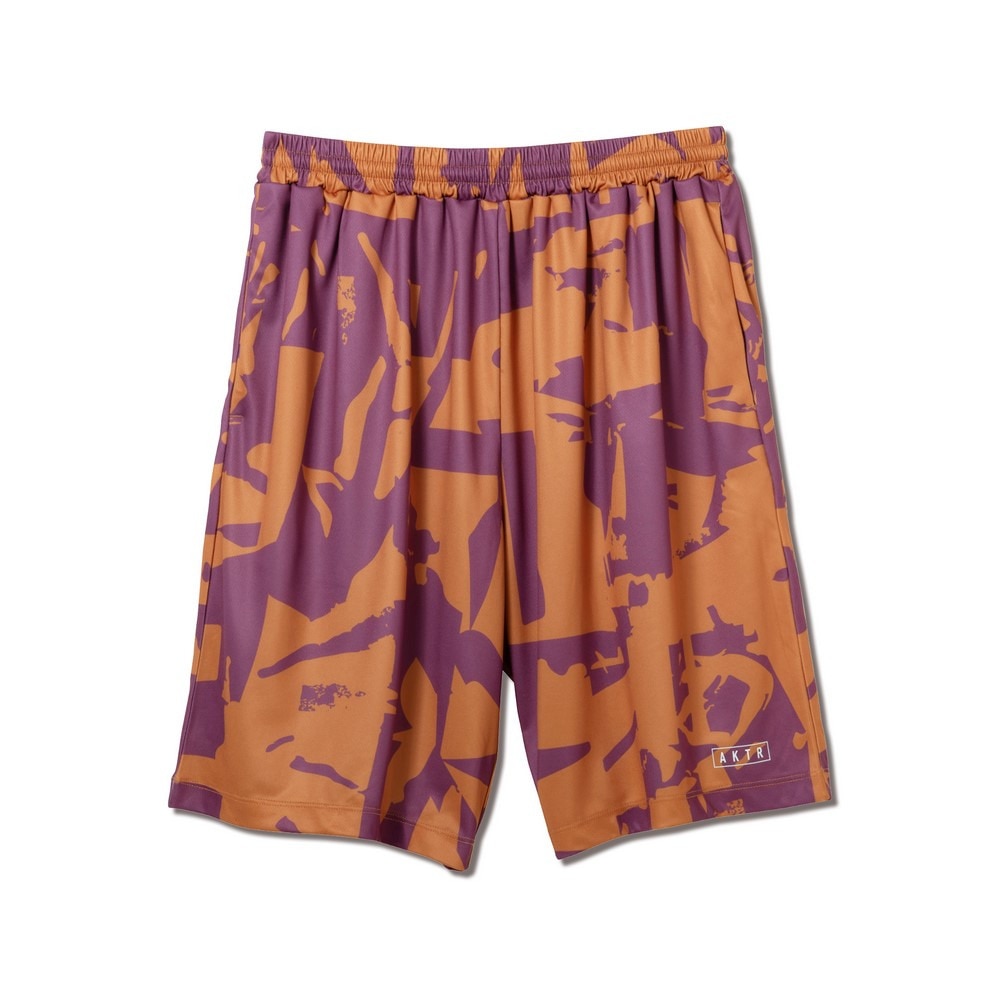 アクター（AKTR）（メンズ、レディース）バスケットボールウェア CUT-UP CAMO ショーツ 125-026002 OR