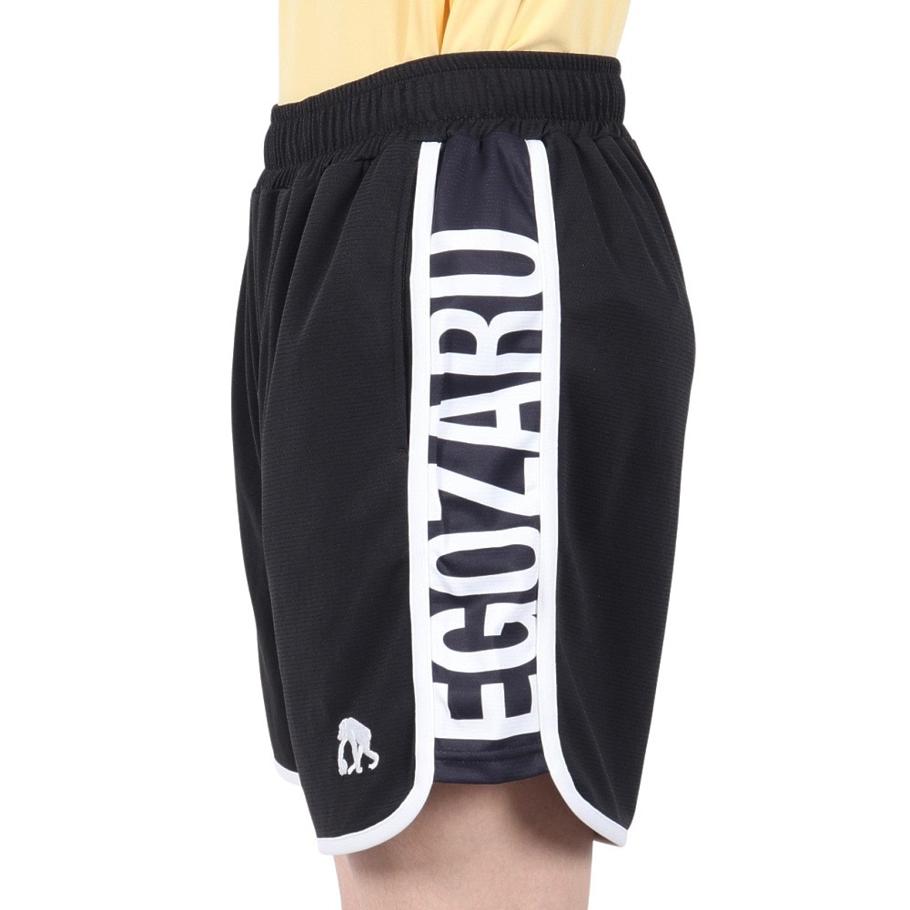 エゴザル（EGOZARU）（メンズ、レディース）バスケットボールウェア サイドパネルカットオフ ショートパンツ EZSS25UHP001C001