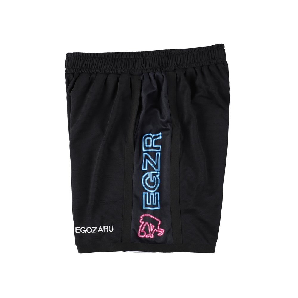 エゴザル（EGOZARU）（メンズ）【新商品】 バスケットボールウェア サイドパネルネオンカット オフショートパンツ EZSS25UHP008C001