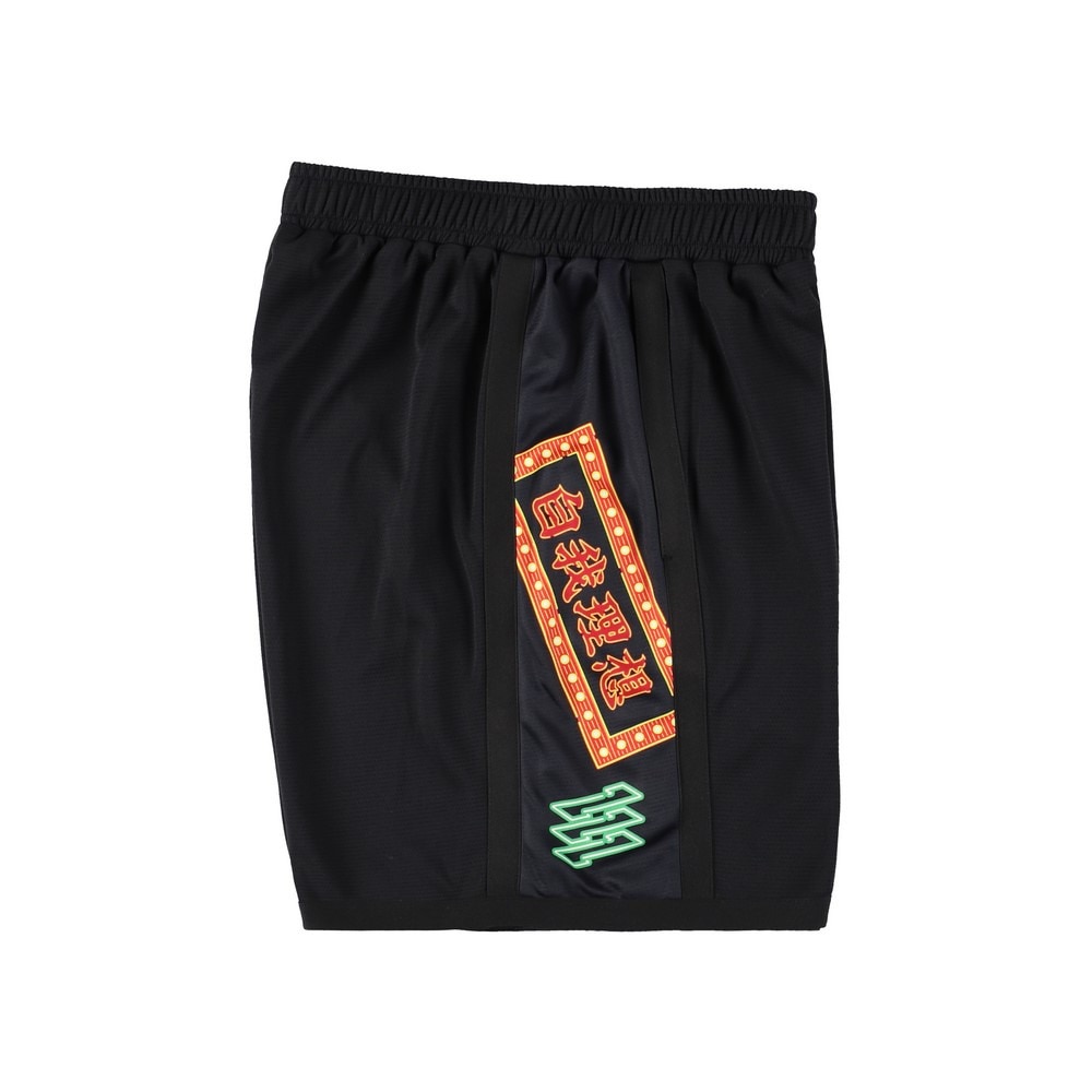 エゴザル（EGOZARU）（メンズ）【新商品】 バスケットボールウェア サイドパネルネオンカット オフショートパンツ EZSS25UHP008C001