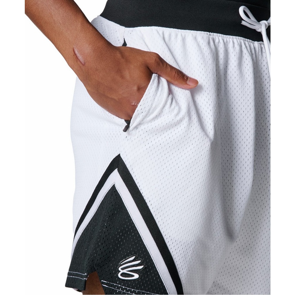 アンダーアーマー（UNDER ARMOUR）（メンズ）バスケットボールウェア カリー メッシュショーツ 1384470 100
