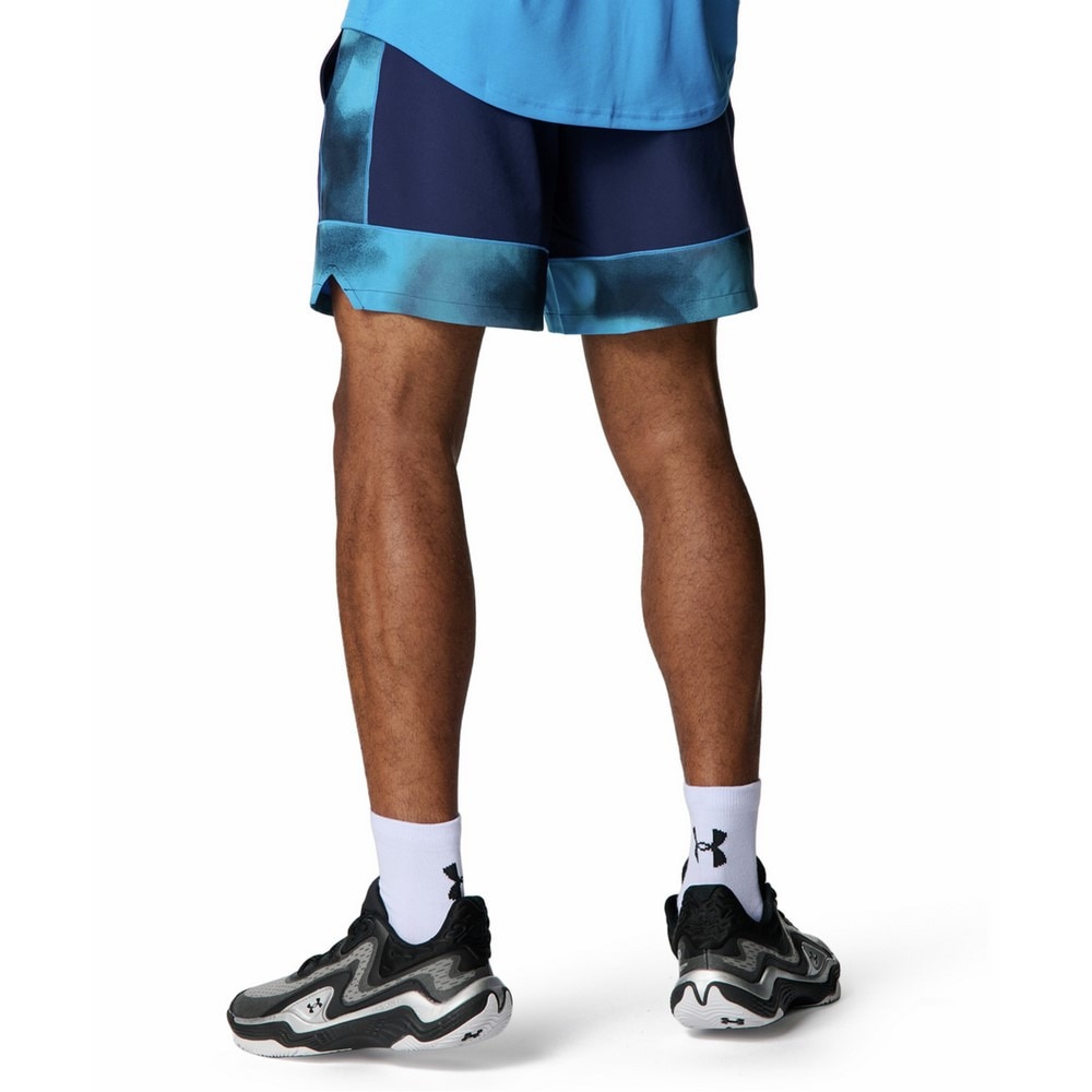 アンダーアーマー（UNDER ARMOUR）（メンズ）バスケットボールウェア バスケットボールウェア ゾーン ウーブンショーツ 6007866 410