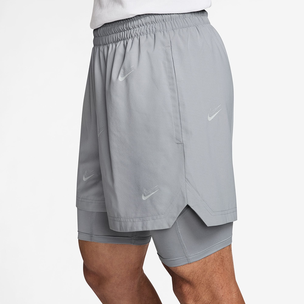 ナイキ（NIKE）（メンズ）【新商品】 バスケットボールウェア デュラント ウーヴン DNA 2IN1 4IN ショートパンツ インナー付き HJ4216-012