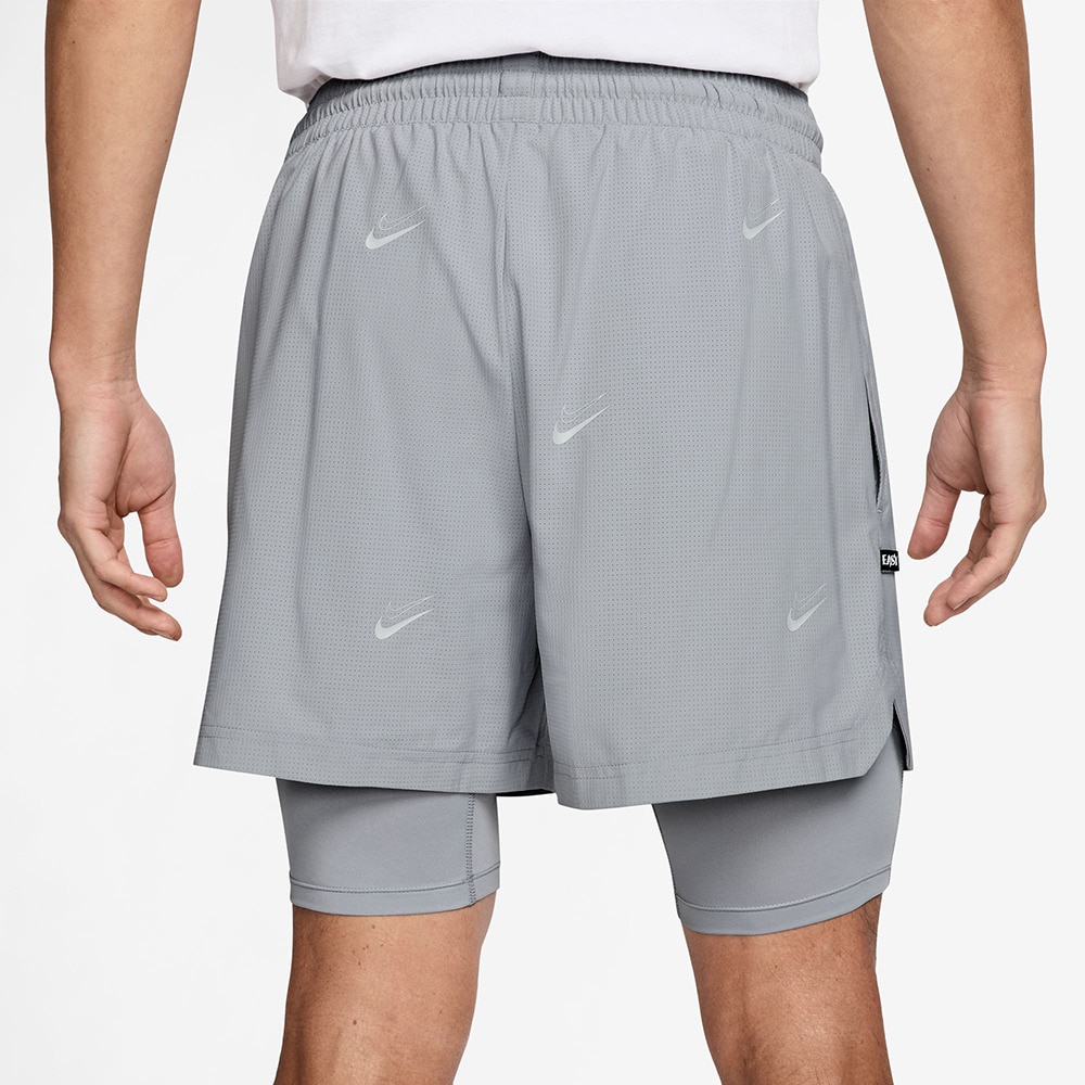 ナイキ（NIKE）（メンズ）【新商品】 バスケットボールウェア デュラント ウーヴン DNA 2IN1 4IN ショートパンツ インナー付き HJ4216-012