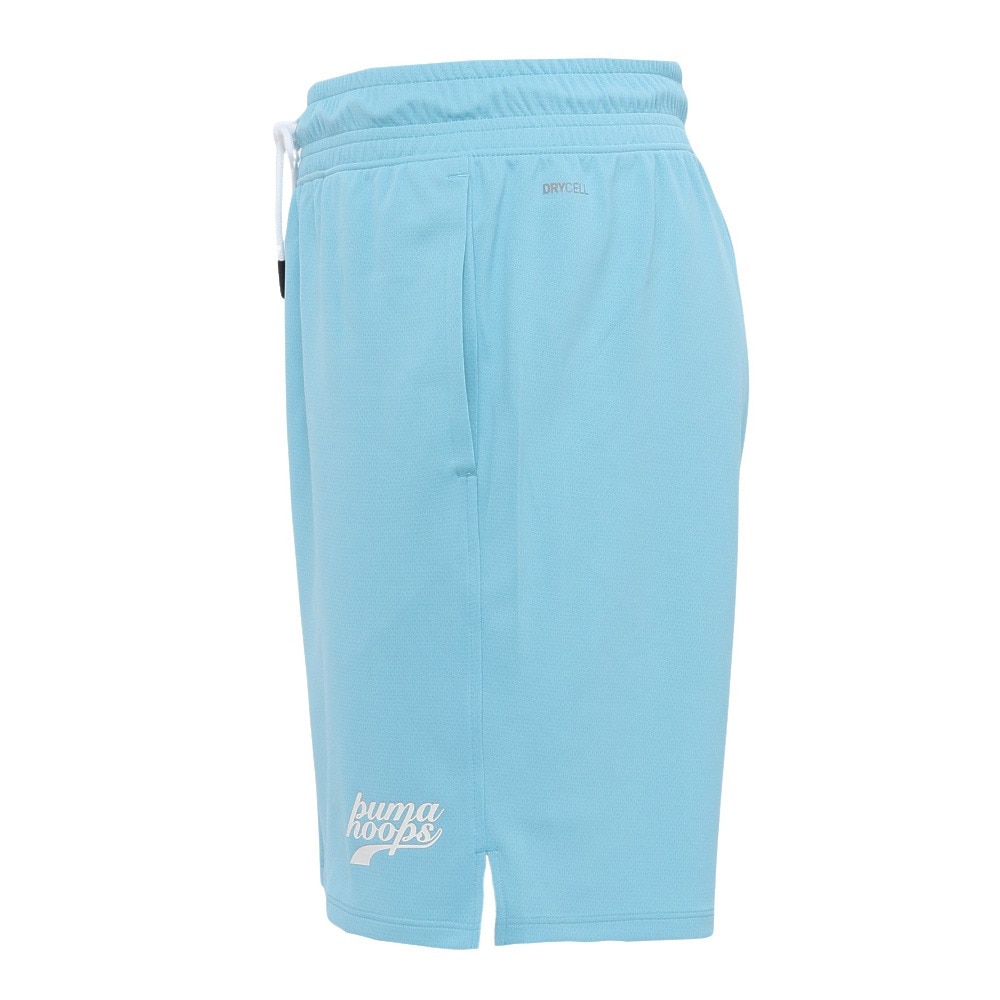 プーマ（PUMA）（メンズ、レディース）バスケットボールウェア シンプル スモール ロゴ ショーツ 63338106