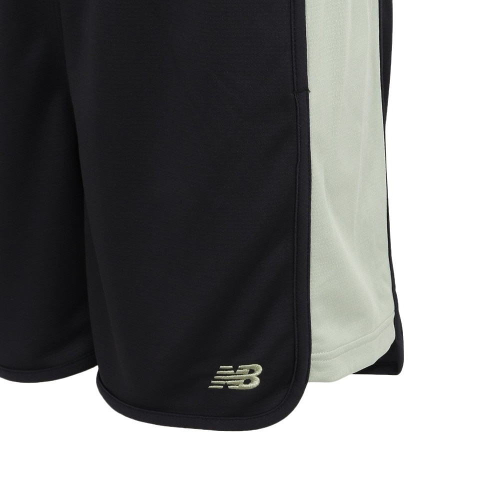 ニューバランス（new balance）（メンズ）バスケットボールウェア サイドパネルショーツ AMS55622BK