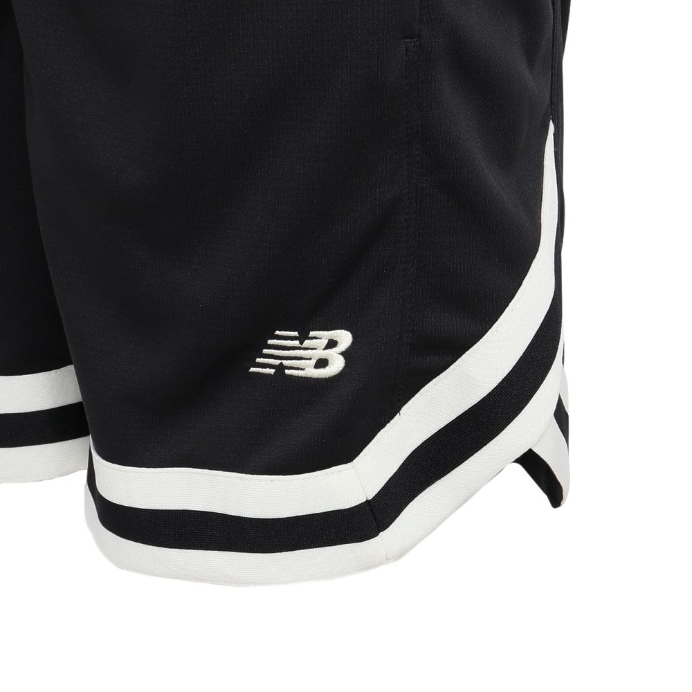 ニューバランス（new balance）（メンズ）バスケットボールウェア リブラインショーツ AMS55623BK