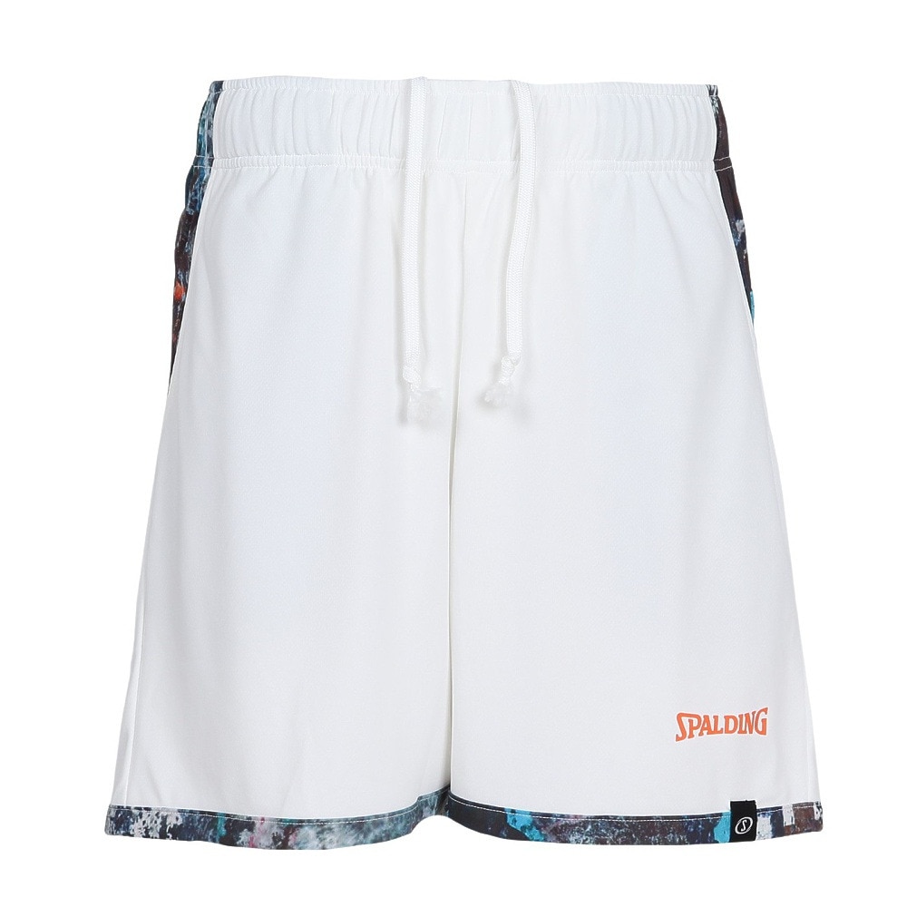 スポルディング（SPALDING）（メンズ、レディース）バスケットボールウェアプラクティスパンツ グランジウォール SMP25121WH