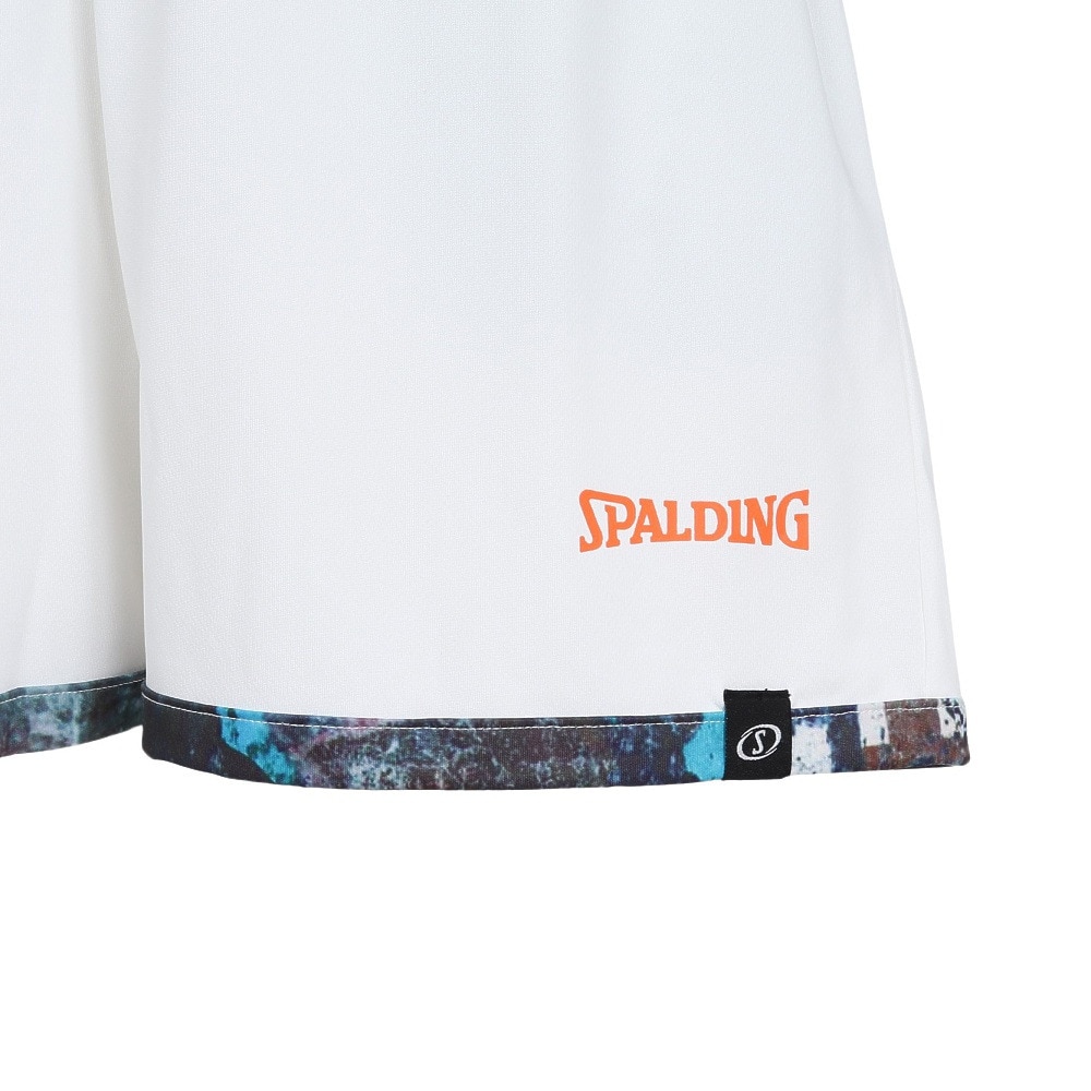 スポルディング（SPALDING）（メンズ、レディース）バスケットボールウェアプラクティスパンツ グランジウォール SMP25121WH