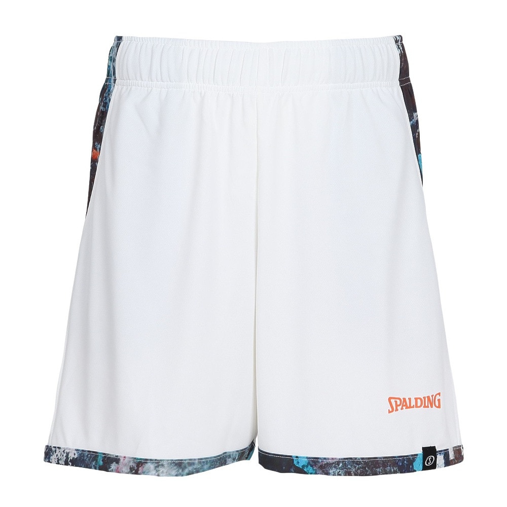 スポルディング（SPALDING）（メンズ、レディース）バスケットボールウェアプラクティスパンツ グランジウォール SMP25121WH