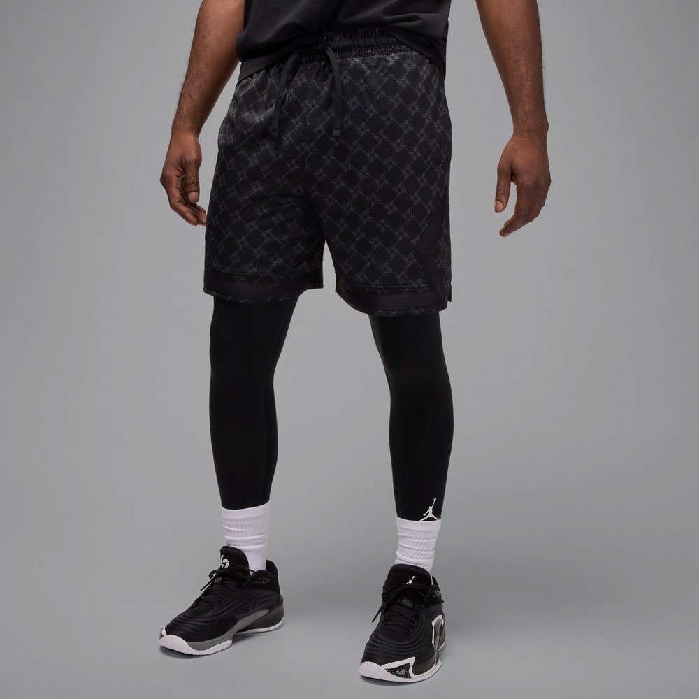 ジョーダン（JORDAN）（メンズ）バスケットボールウェア ドライフィット スポーツ プリント ダイアモンド ショートパンツ HQ8663-010