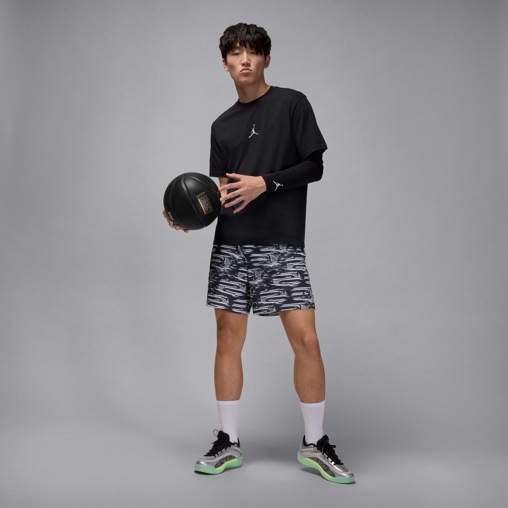 ジョーダン（JORDAN）（メンズ）バスケットボールウェア ジョーダン ドライフィット スポーツ AOP メッシュ ショートパンツ HQ8667-010