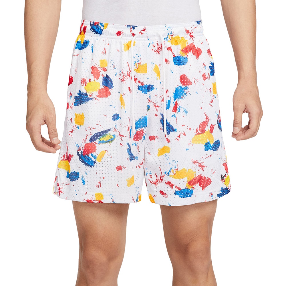 ナイキ（NIKE）（メンズ）バスケットボールウェア ドライフィット 5インチ プラクティス メッシュ ショートパンツ HV1883-100