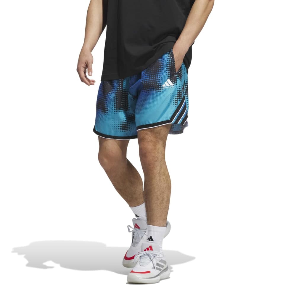アディダス（adidas）（メンズ）バスケットボールウェア アディダス クレージーライト AOPショーツ KKW66-JM6837