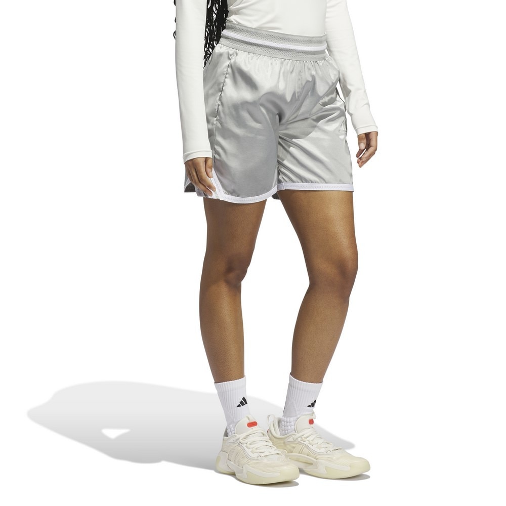 アディダス（adidas）（レディース）バスケットボールウェア クレイジー ライト シャイニー ショーツ KLA61-JN3661