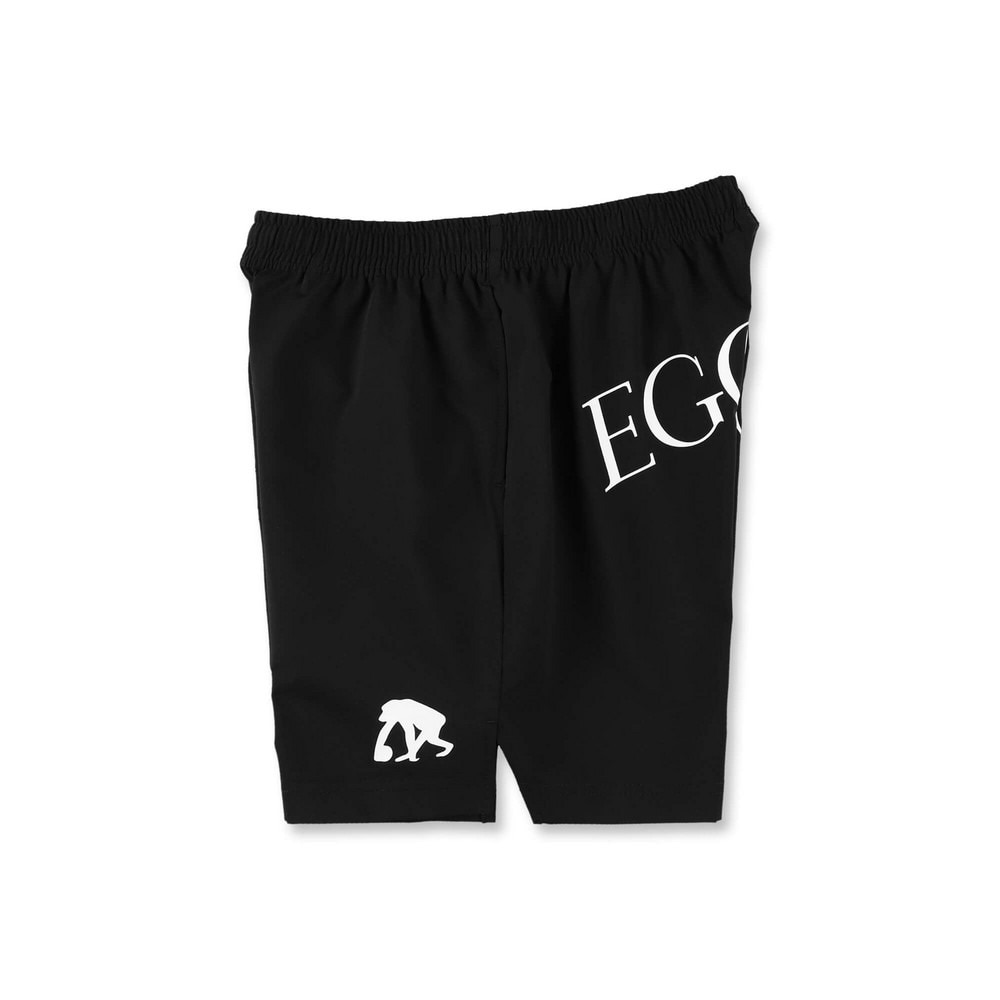 エゴザル（EGOZARU）（メンズ、レディース）バスケットボールウェア ツインロゴカットオフ ショートパンツ EBSS25UHP001