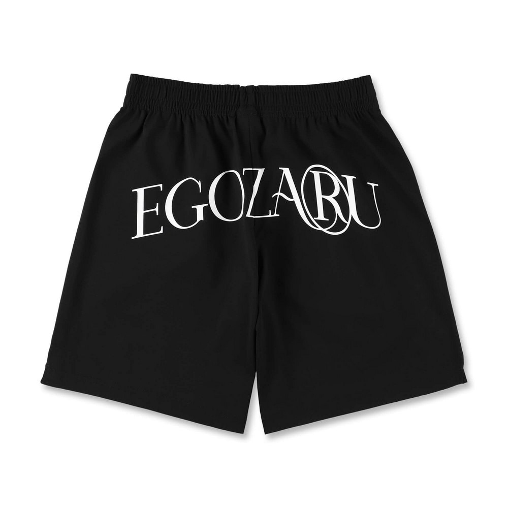 エゴザル（EGOZARU）（メンズ、レディース）バスケットボールウェア ツインロゴカットオフ ショートパンツ EBSS25UHP001