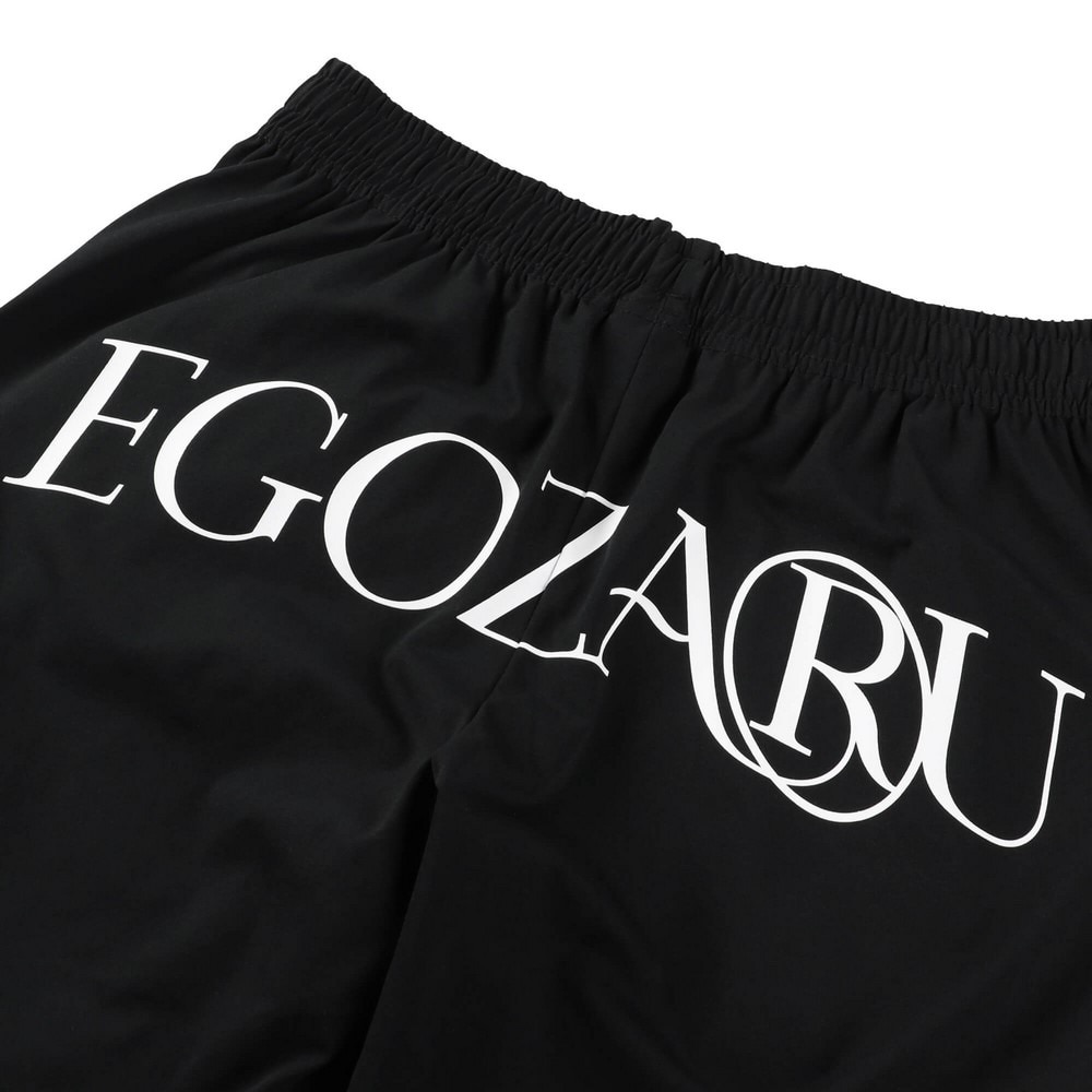 エゴザル（EGOZARU）（メンズ、レディース）バスケットボールウェア ツインロゴカットオフ ショートパンツ EBSS25UHP001