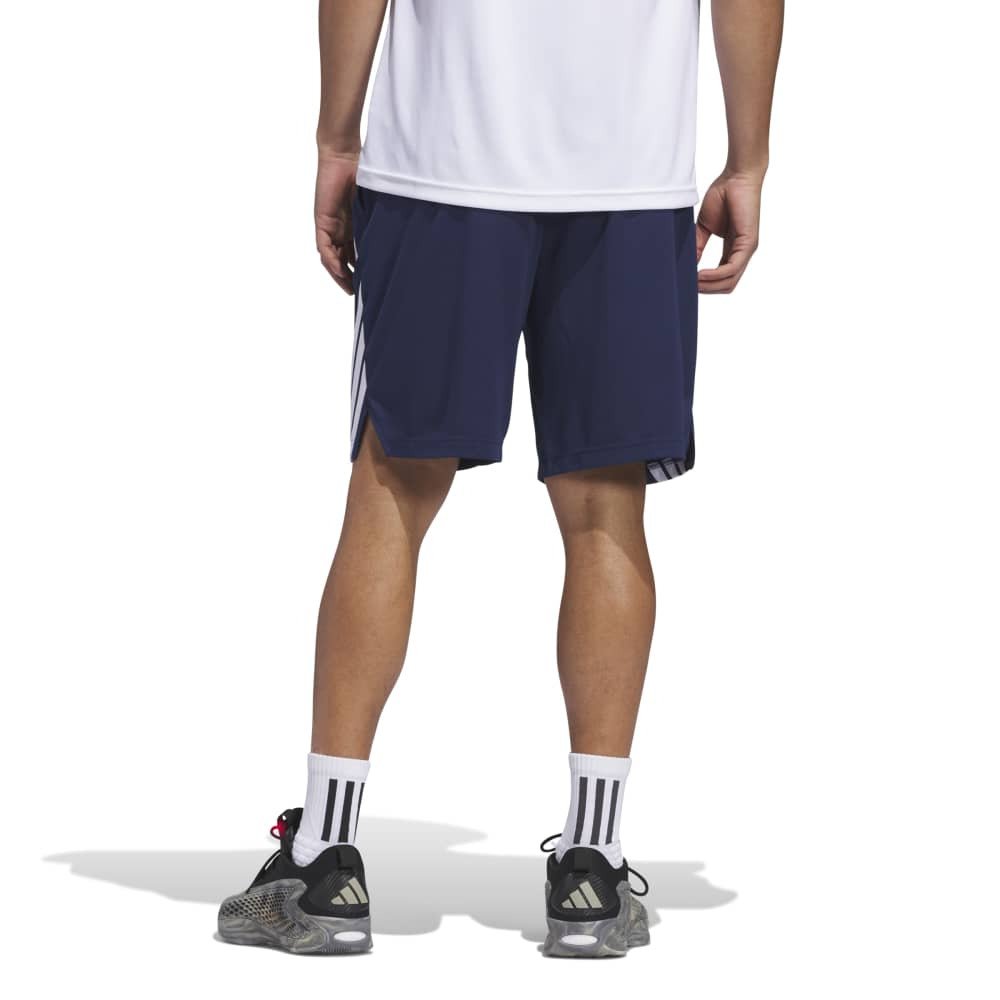 アディダス（adidas）（メンズ）3ストライプス バスケットボールショーツ KPM98-JN4737