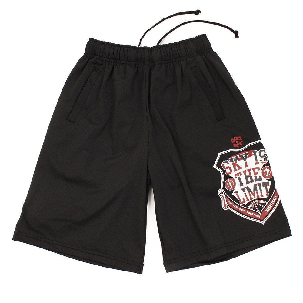  ジュニア プラクティスパンツ ドライ 吸汗速乾 SKY IS THE LIM 751G9ES1044JR【バスケットボール ハーフパンツ 練習着】