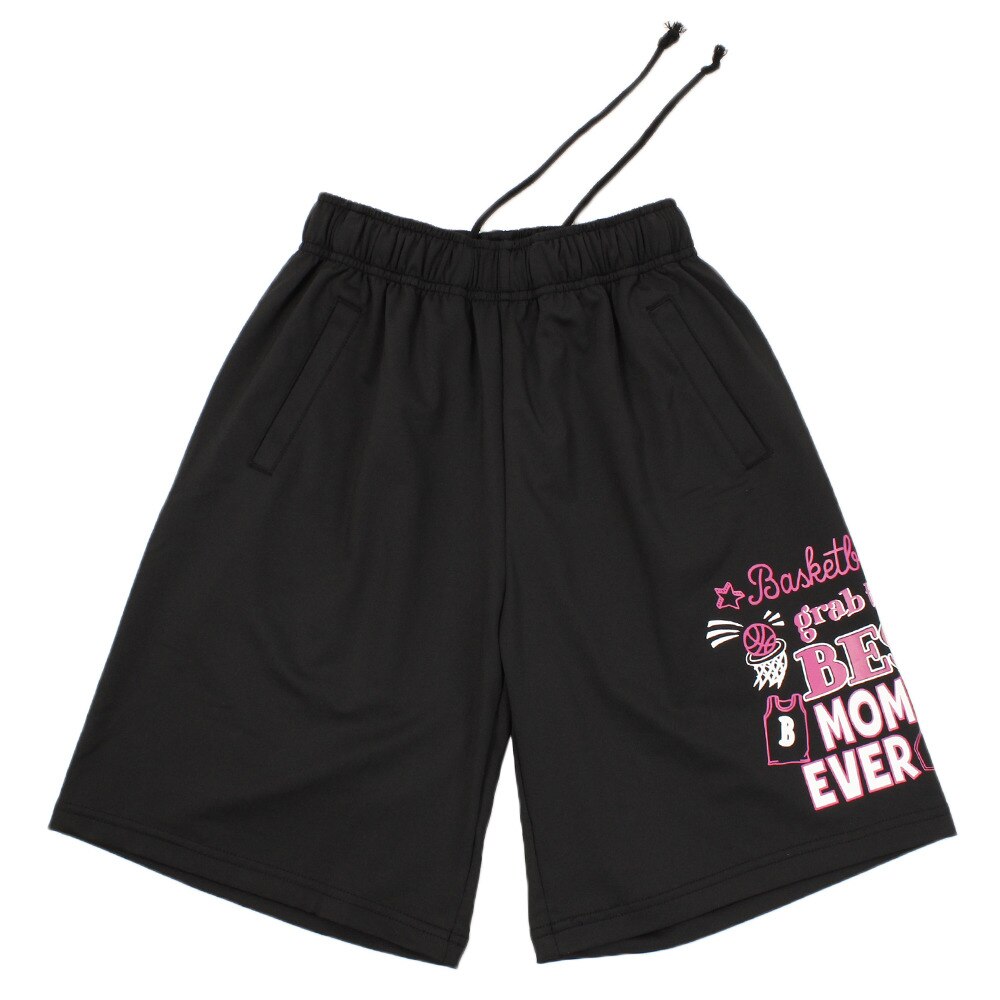  ジュニア プラクティスパンツ ドライ grab the BEST MOMEN 751G9ES1046JR【バスケットボール ハーフパンツ 練習着】