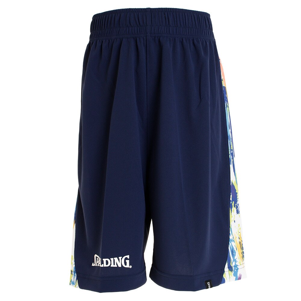  ジュニア プラクティスパンツ マーブル サイド NV SJP191560【バスケットボール ハーフパンツ 練習着】