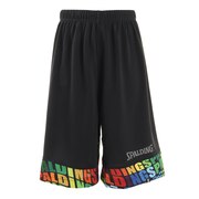 スポルディング（SPALDING）（キッズ）バスパン バスケットボールウェア ジュニア プラクティスパンツ オプティカルレインボー SJP211650