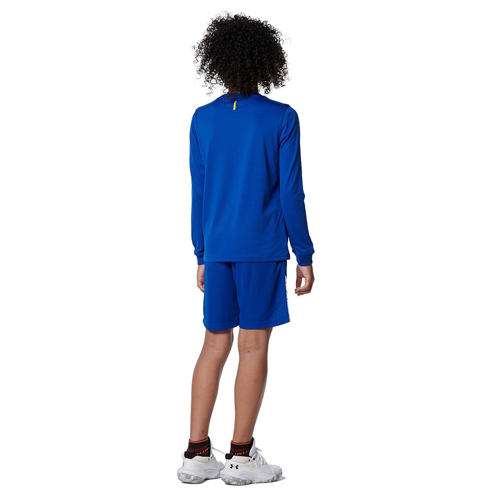 アンダーアーマー（UNDER ARMOUR）（キッズ）バスパン バスケットボールウェア ジュニア バスケットボール ショーツ 1368980 400