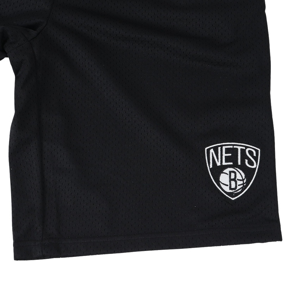 エヌビーエー（NBA）（キッズ）バスパン バスケットボールウェア ジュニア ネッツ アイコン メッシュショーツ PBC2S-NETS