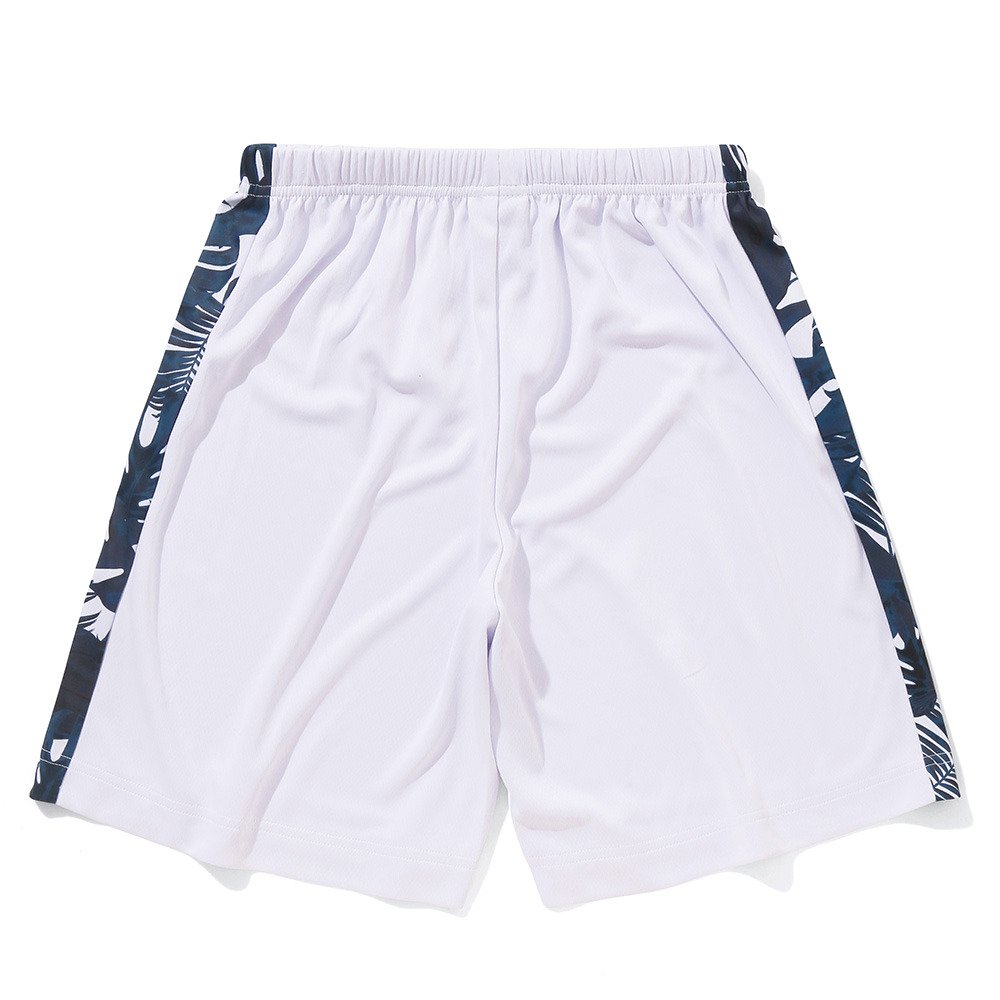 スポルディング（SPALDING）（キッズ）バスケットボールウェア ジュニア プラクティスパンツ ネオン トロピカル サイド SJP24054WH 速乾 UVカット