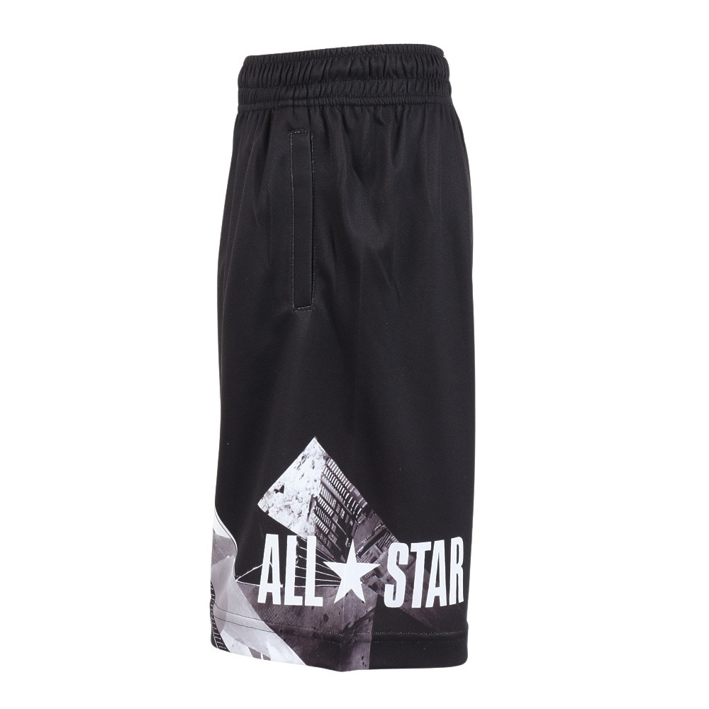 コンバース（CONVERSE）（キッズ）バスケットボールウェア ジュニア プラクティスパンツ ポケット付き CB441856-1911 速乾