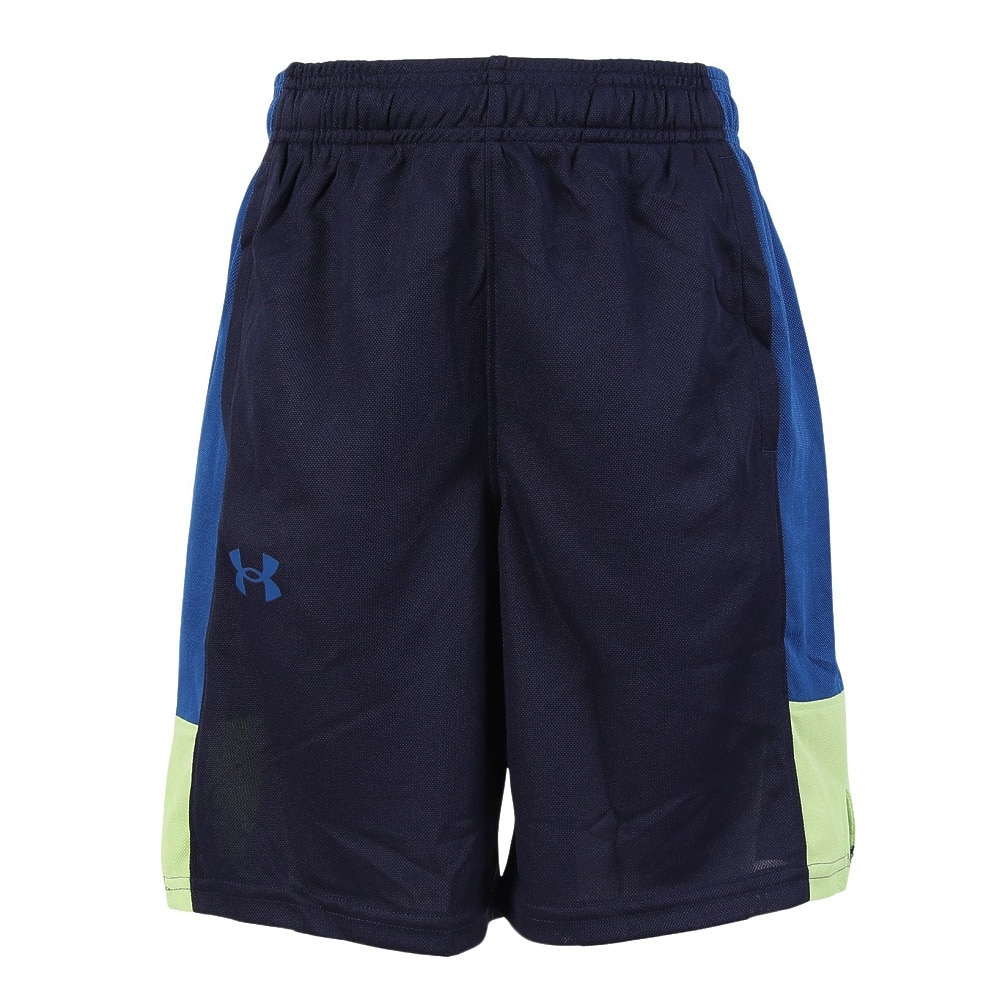 アンダーアーマー（UNDER ARMOUR）（キッズ）バスケットボールウェア ジュニア ベースライン ショーツ 1383402 410