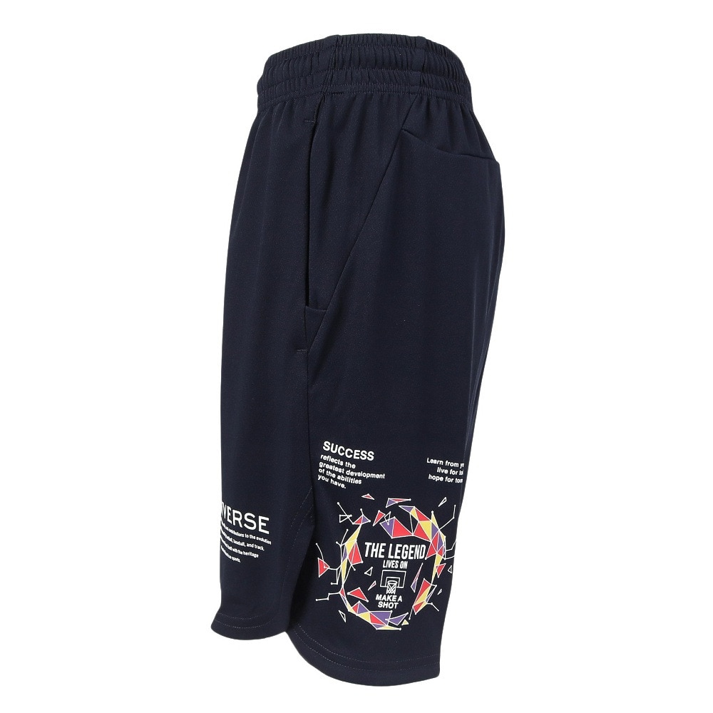 コンバース（CONVERSE）（キッズ）バスケットボールウェア ジュニア プラクティスパンツ ポケット付き CB442855-2900