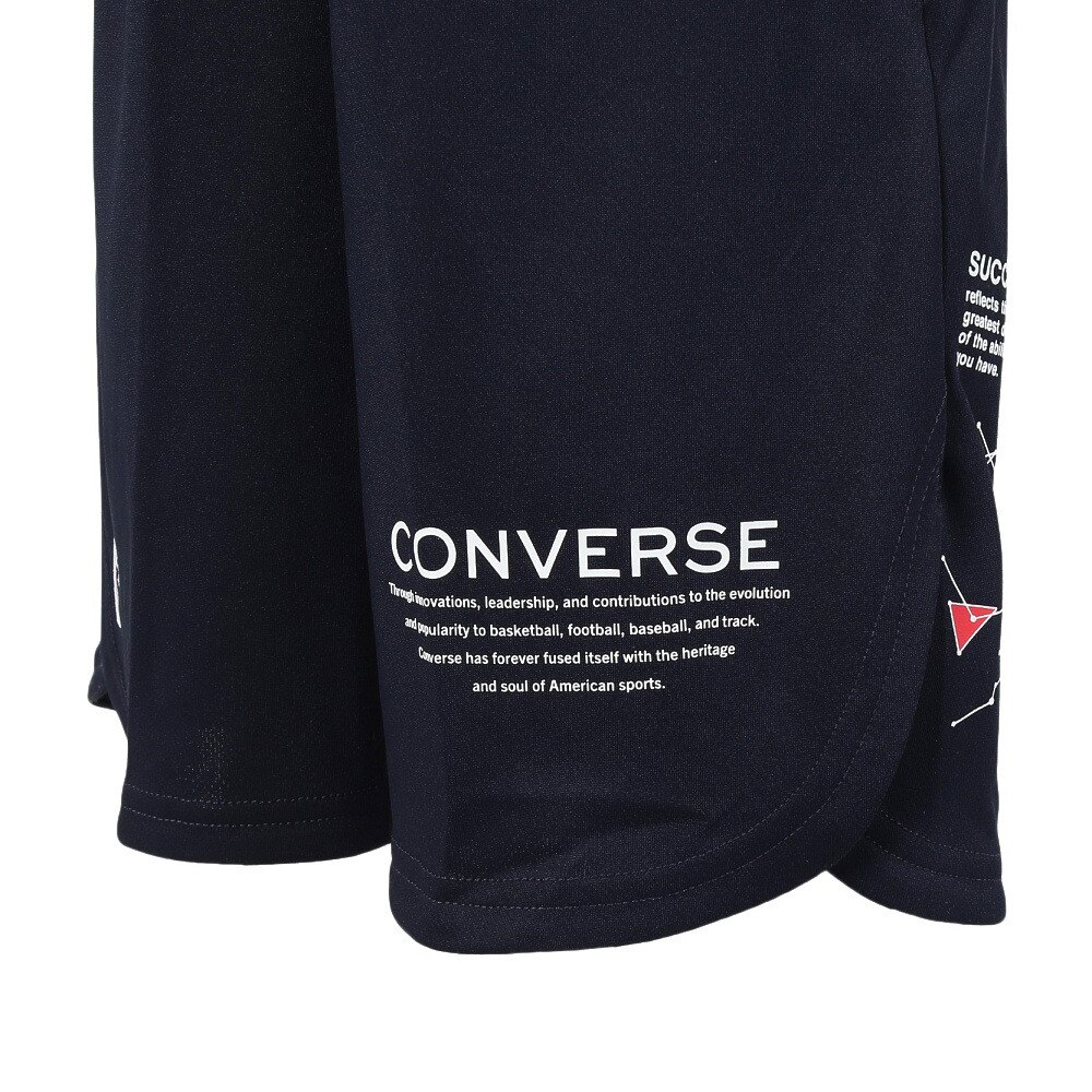 コンバース（CONVERSE）（キッズ）バスケットボールウェア ジュニア プラクティスパンツ ポケット付き CB442855-2900