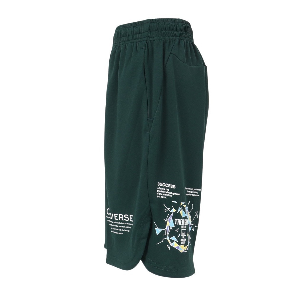 コンバース（CONVERSE）（キッズ）バスケットボールウェア ジュニア プラクティスパンツ ポケット付き CB442855-4700