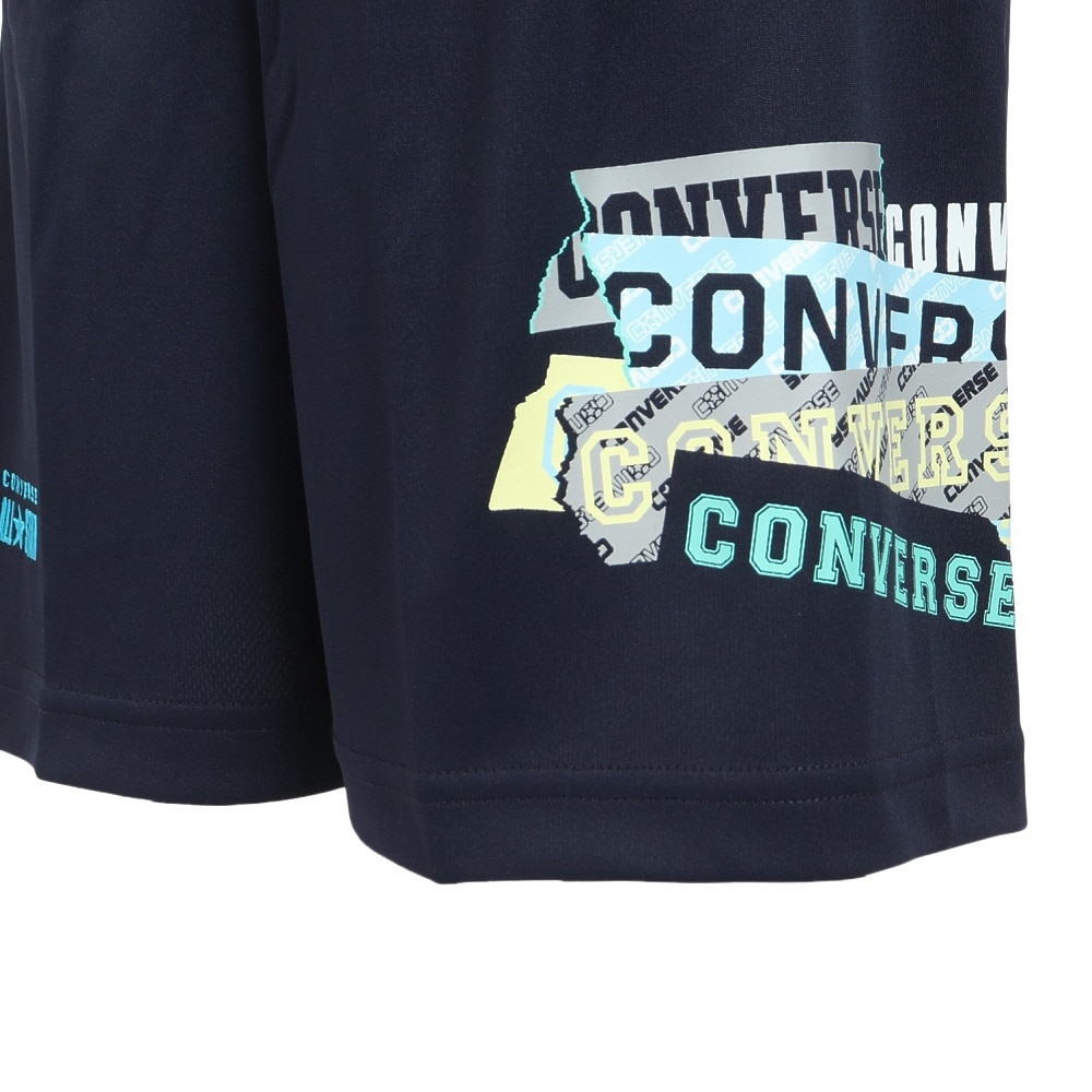コンバース（CONVERSE）（キッズ）バスケットボールウェア ジュニア プラクティスパンツ ポケット付き CBS442857-2900
