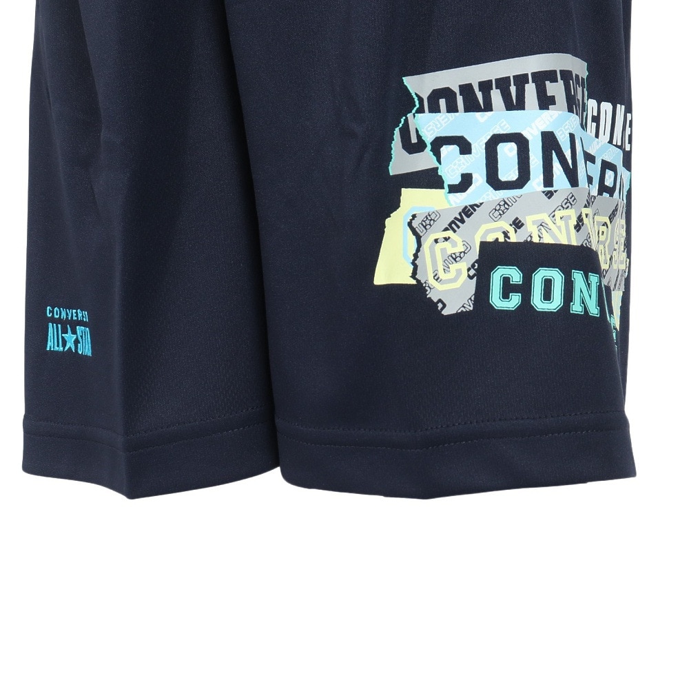 コンバース（CONVERSE）（キッズ）バスケットボールウェア ジュニア プラクティスパンツ ポケット付き CBS442857N-2900