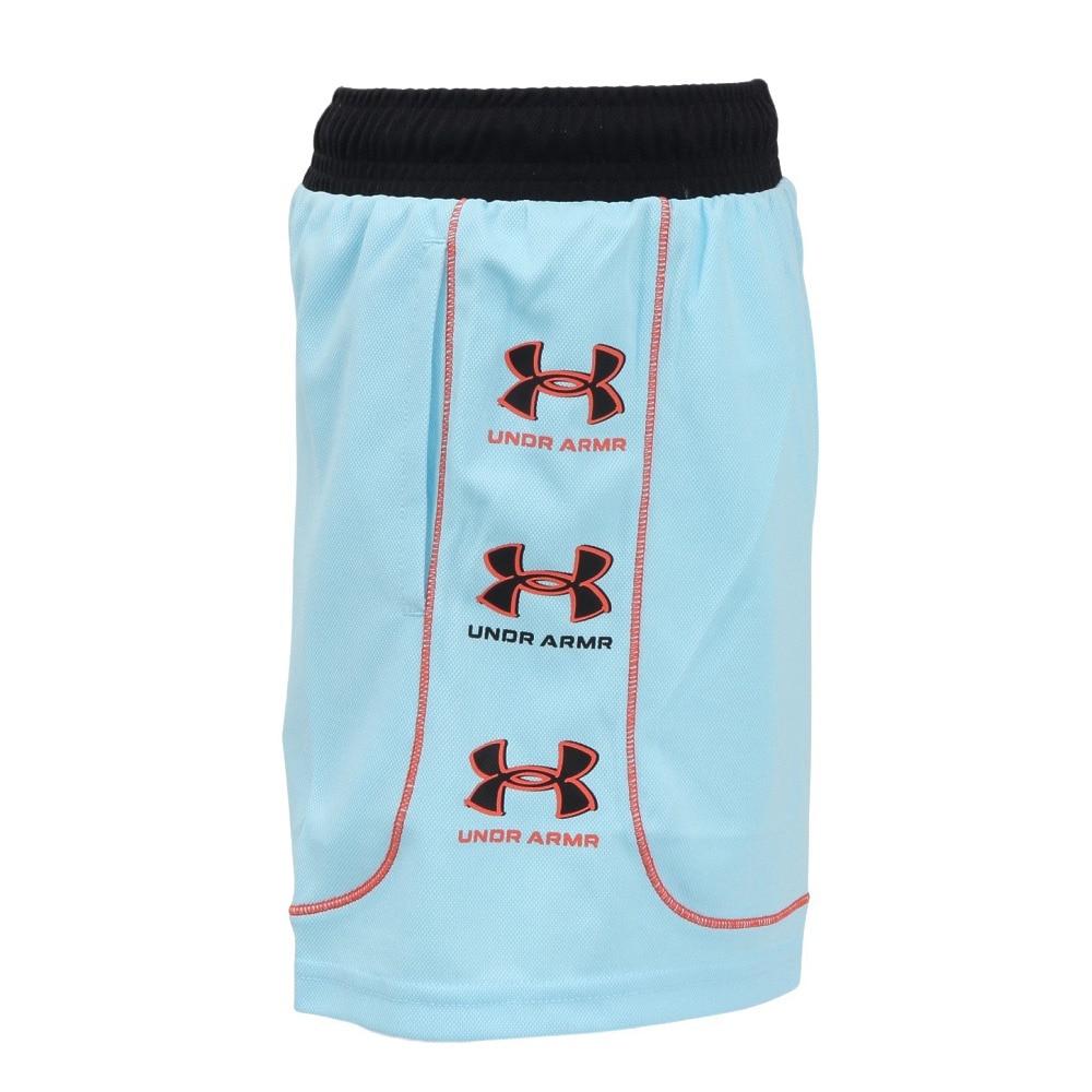 アンダーアーマー（UNDER ARMOUR）（キッズ）【新商品】 バスケットボールウェア ジュニア ゾーン ショーツ 6003640 494