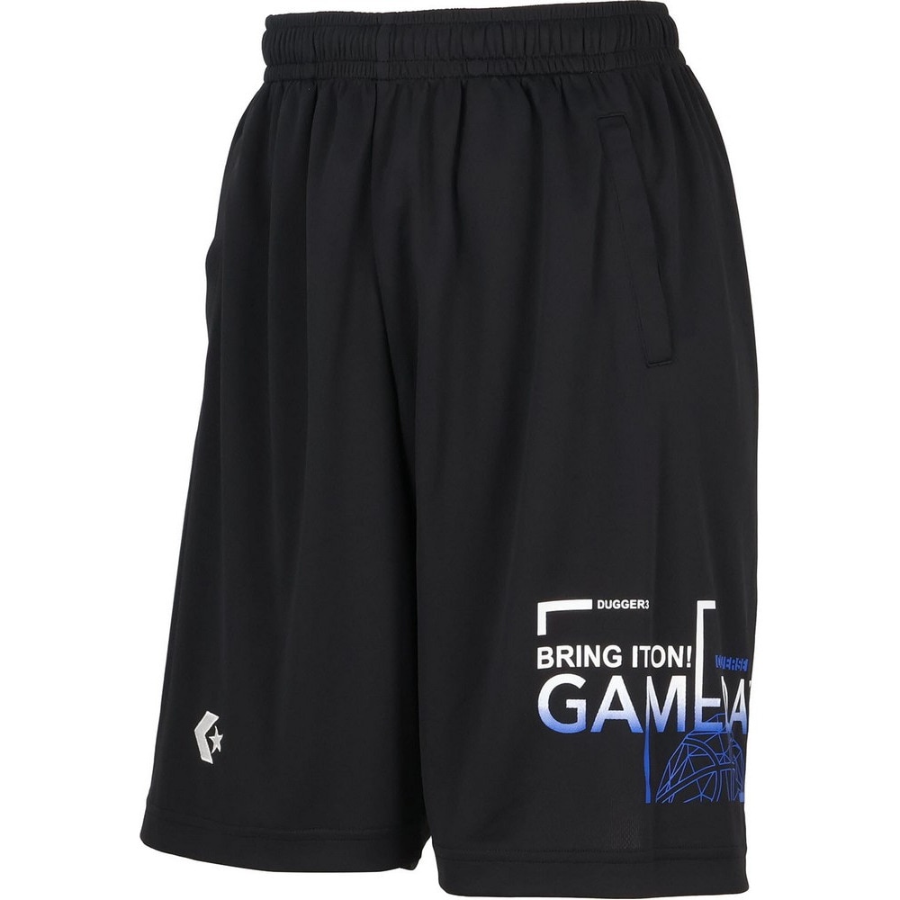 コンバース（CONVERSE）（キッズ）ジュニア バスケットボールウェア プラクティスパンツ ポケット付き CB451851-1911