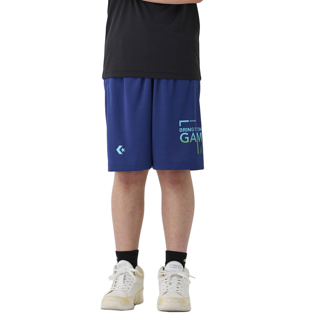 コンバース（CONVERSE）（キッズ）ジュニア バスケットボールウェア プラクティスパンツ ポケット付き CB451851-2800