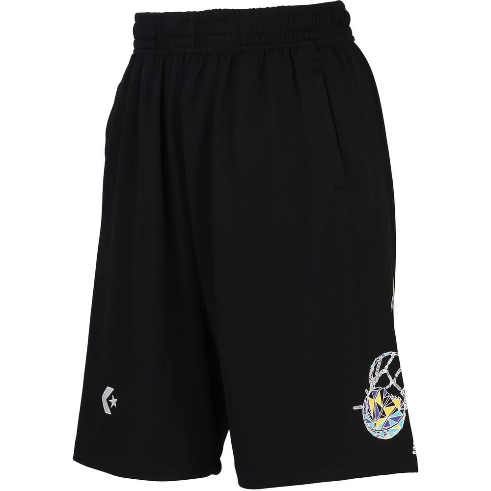 コンバース（CONVERSE）（キッズ）バスケットボールウェア ジュニア プラクティスパンツ ポケット付き CB451857-1911