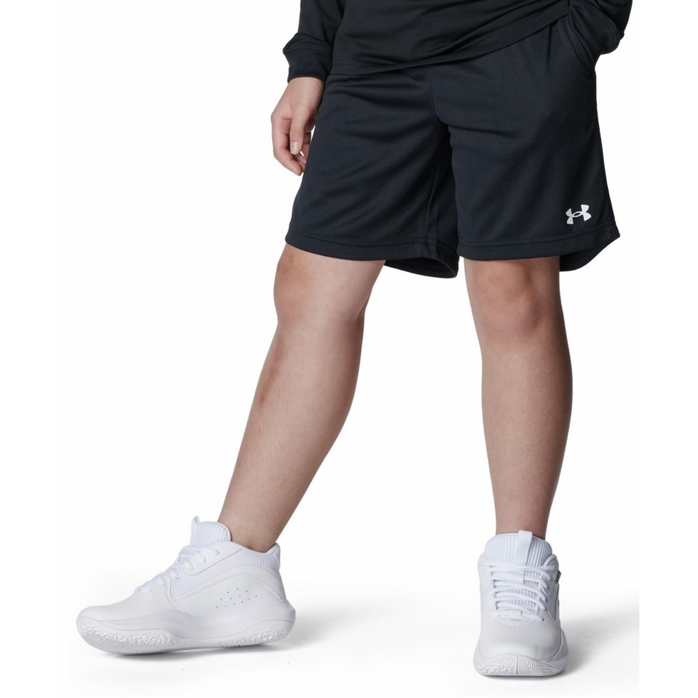 アンダーアーマー（UNDER ARMOUR）（キッズ）バスケットボールウェア ジュニア ゾーン メッシュショーツ 6010341 001
