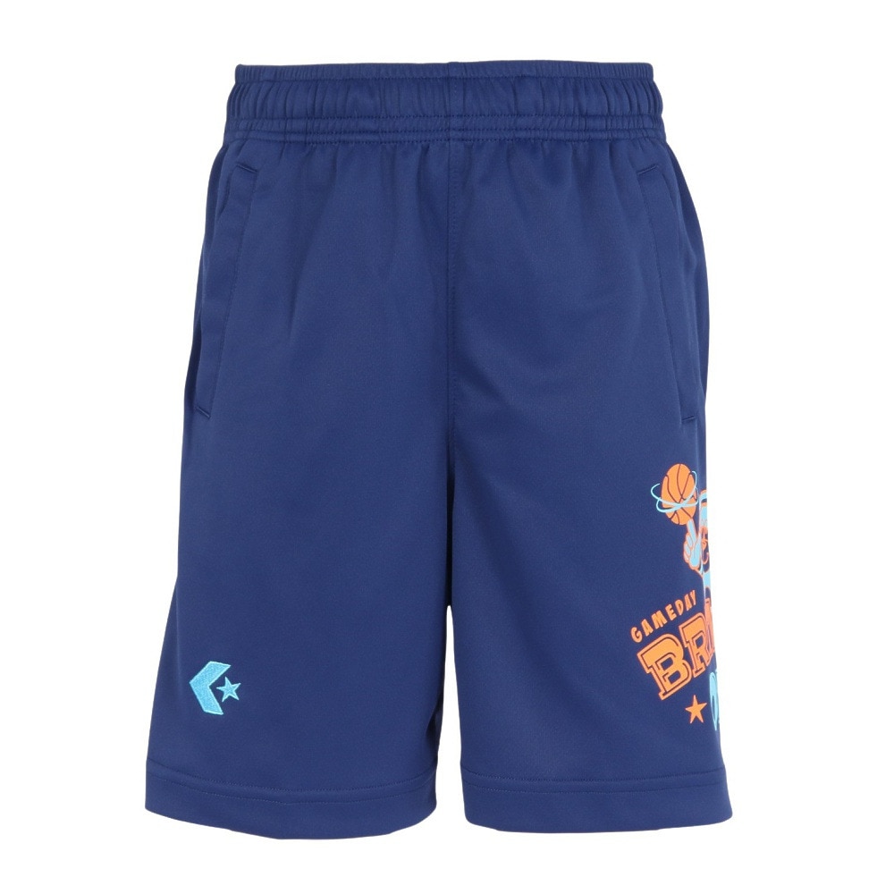 コンバース（CONVERSE）（キッズ）バスケットボールウェア ジュニア プラクティスパンツ ポケット付 CB452860-2800