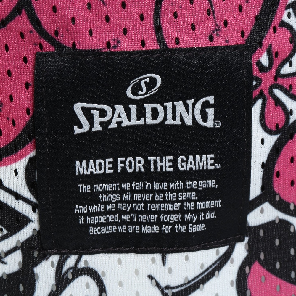 スポルディング（SPALDING）（メンズ、レディース）バスケットボールウェア ジャージーショーツ スポンジ・ボブ グラフィティ SMP25156SWN