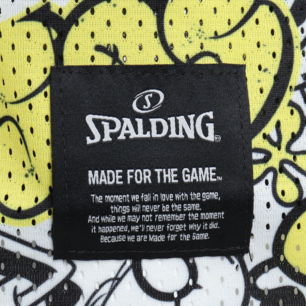 スポルディング（SPALDING）（メンズ、レディース）バスケットボールウェア ジャージーショーツ スポンジ・ボブ グラフィティ SMP25156SYL