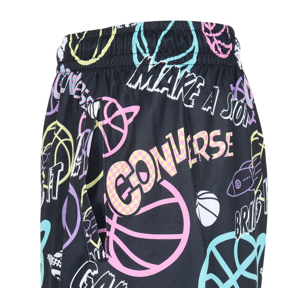 コンバース（CONVERSE）（キッズ）バスケットボールウェア ジュニア プラクティスパンツ ポケット付 CB452856-1924